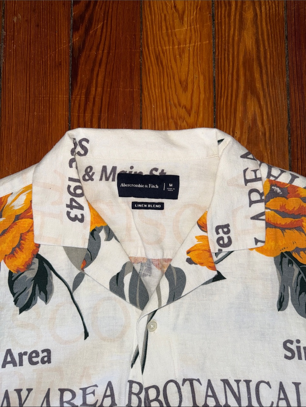 Abercrombie linen blend shirt - Picture 2 of 2